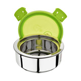 NanoNine Insulock Double Wall Insulated Stainless Steel Lunch Box Green