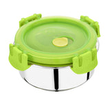 NanoNine Insulock Double Wall Insulated Stainless Steel Lunch Box Green