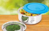 NanoNine Tiffiny 400 ml Double Wall Insulated Stainless Steel Lunch Box.