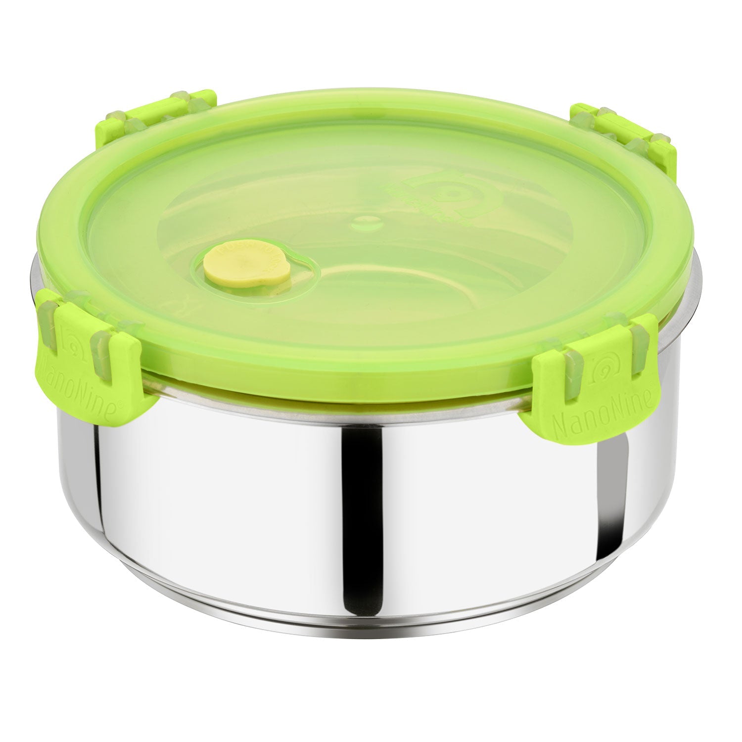 NanoNine Insulock Double Wall Insulated Stainless Steel Lunch Box Green