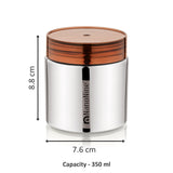 NanoNine Canistore 350ml Single Wall Stainless Steel Single Storage Container