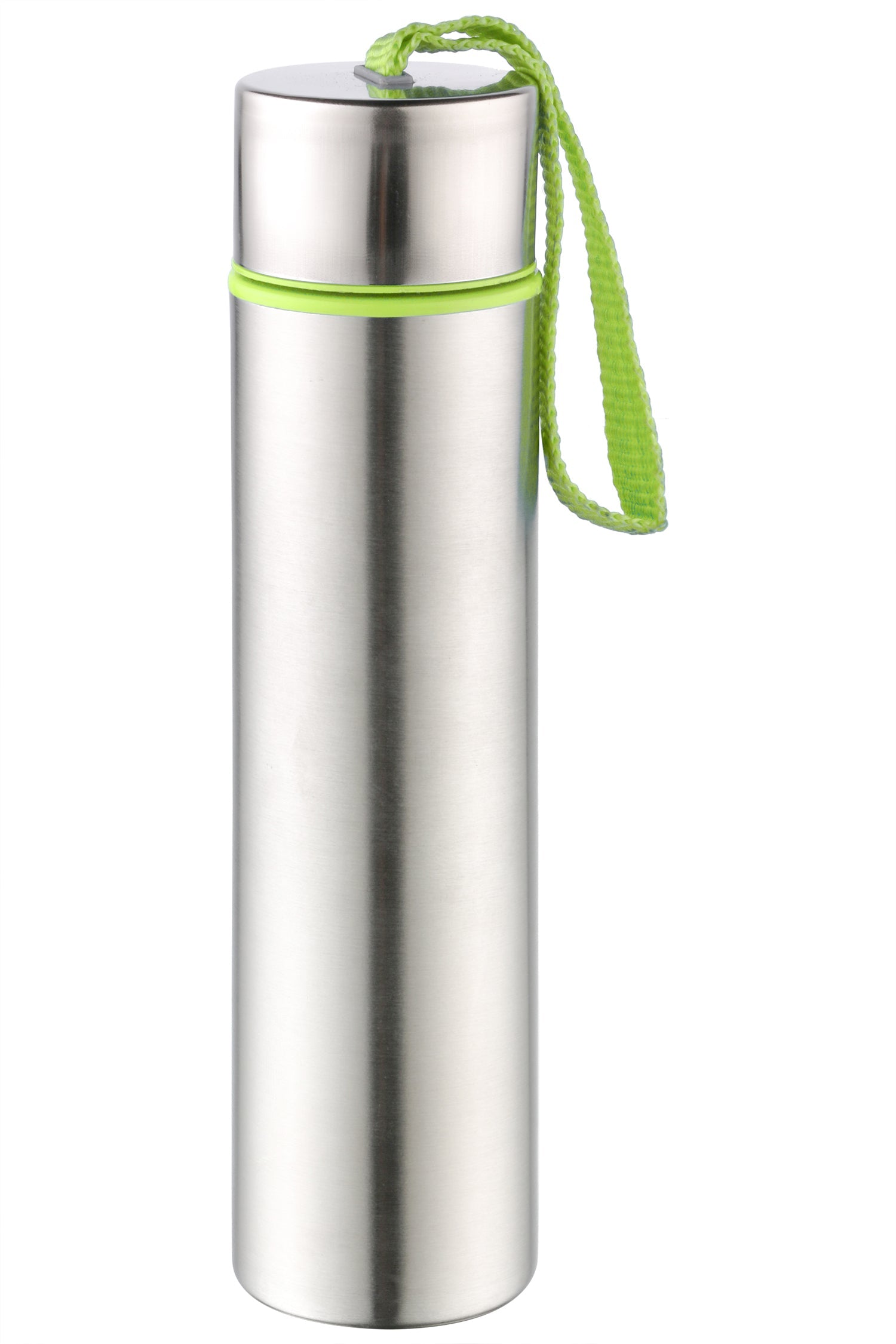 NanoNine Slim Single 300 ml Green Wall Stainless Steel Fridge Water Bottle