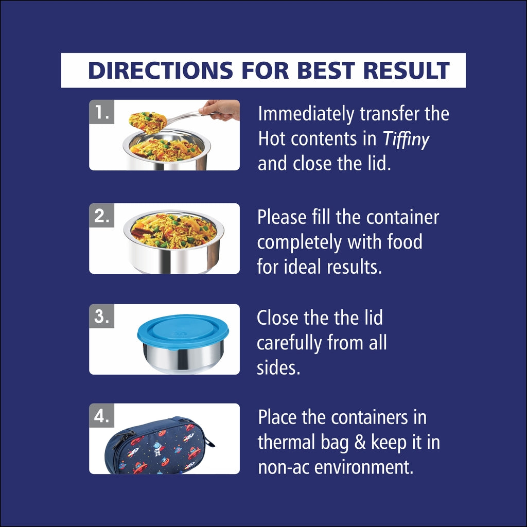 NanoNine Tiffiny Kidzo 225 ml x Double Wall PUF Insulated Stainless